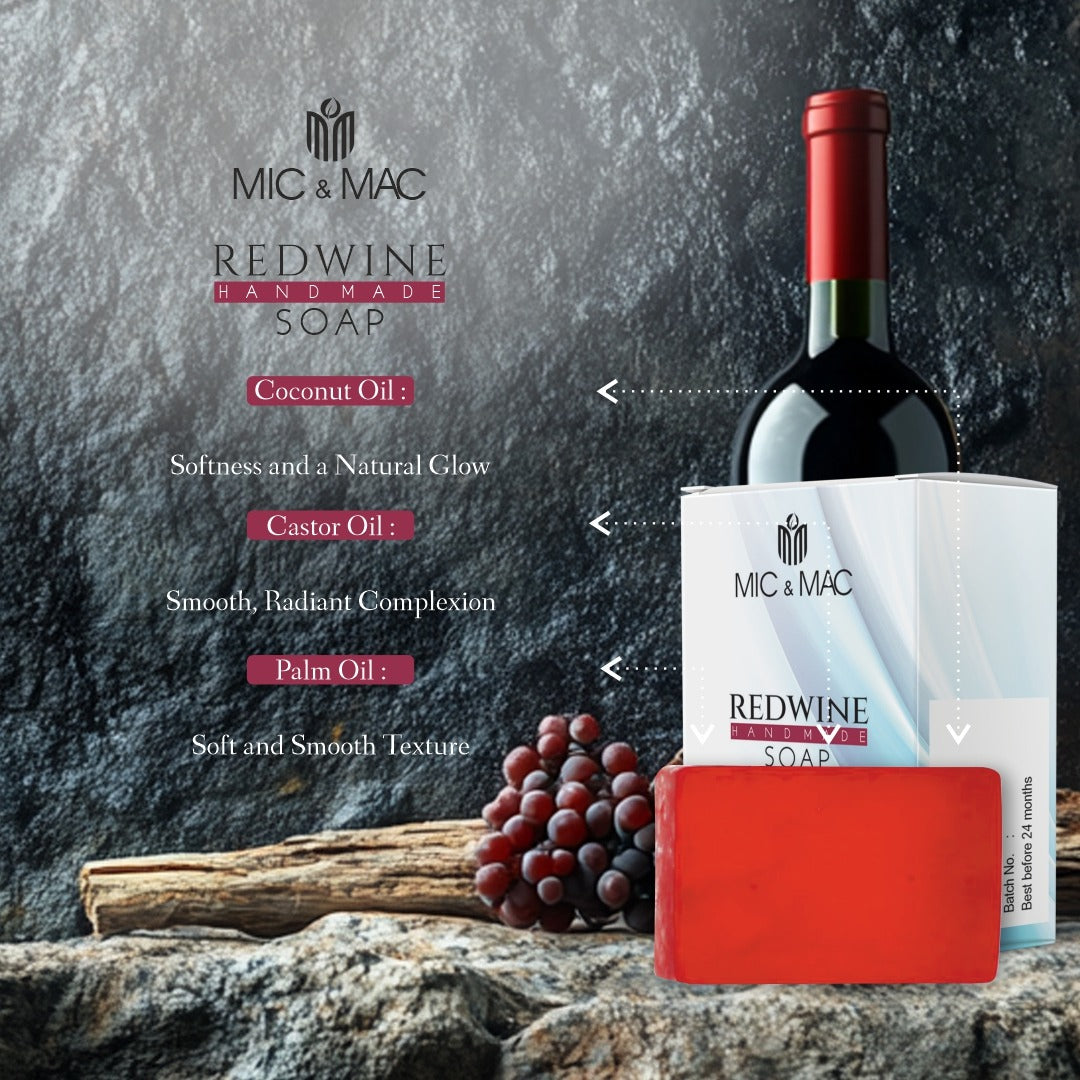 Redwine Soap