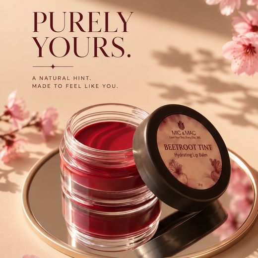 Beetroot Tinted Lip Balm - Natural Morning Radiance
