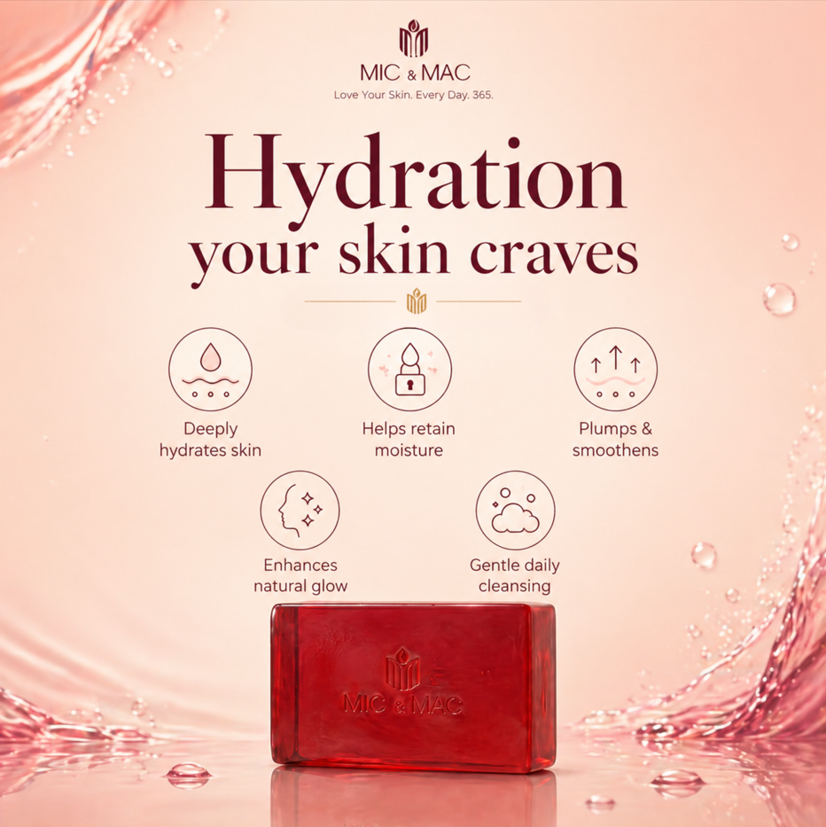 Red Wine Glycerine Glow Bar - Resveratrol Renewal