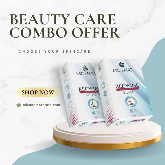 Red Wine Radiance Soap Combo | Antioxidant Rich | Mic & Mac